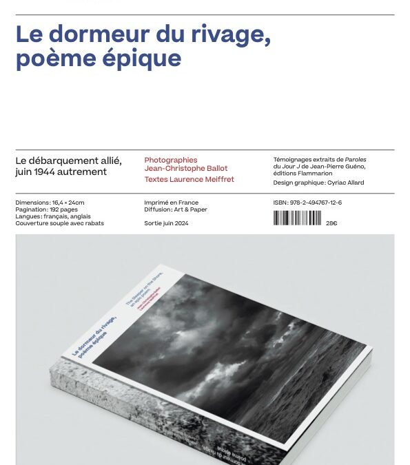 Livre “Le Dormeur du rivage, poème épique”